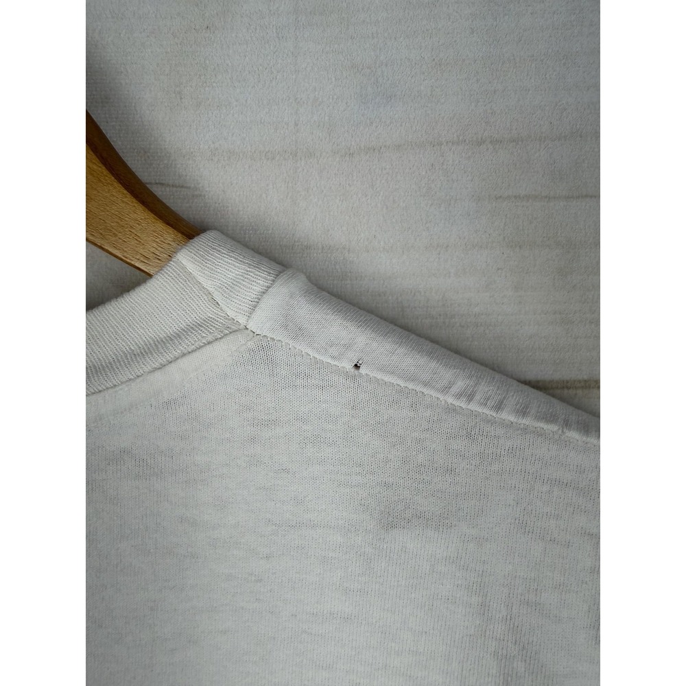 Vintage Humane Society K9-5K Shirt Mens XL White Dog Run Graphic Tee USA 90s - Picture 4 of 8